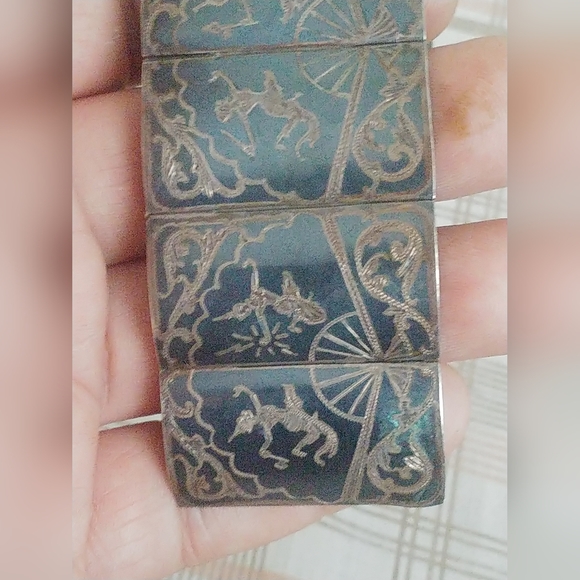 Bracelet Vintage SIAM Sterling 925 - Picture 6 of 8